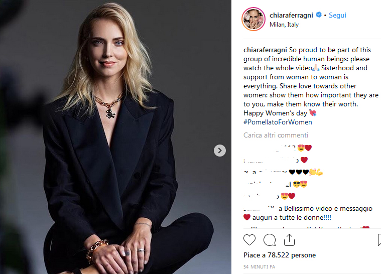 8 marzo, festa della donna social. Meloni: “Donne, du du du”. E Ferragni… 8 marzo, festa della donna social. Meloni: “Donne, du du du”. E Ferragni…