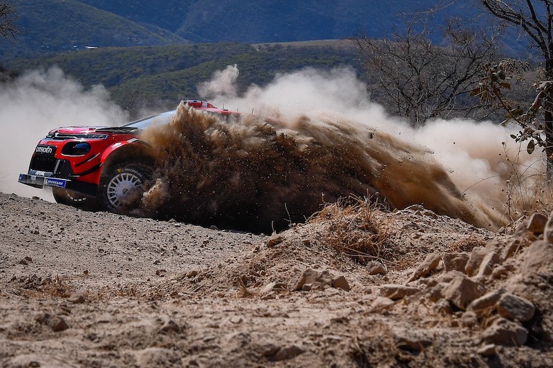 Rally del Messico, Giorno 2– Il duo Citroen Ogier – Ingrassia in modalità atta Rally del Messico, Giorno 2– Il duo Citroen Ogier – Ingrassia in modalità atta