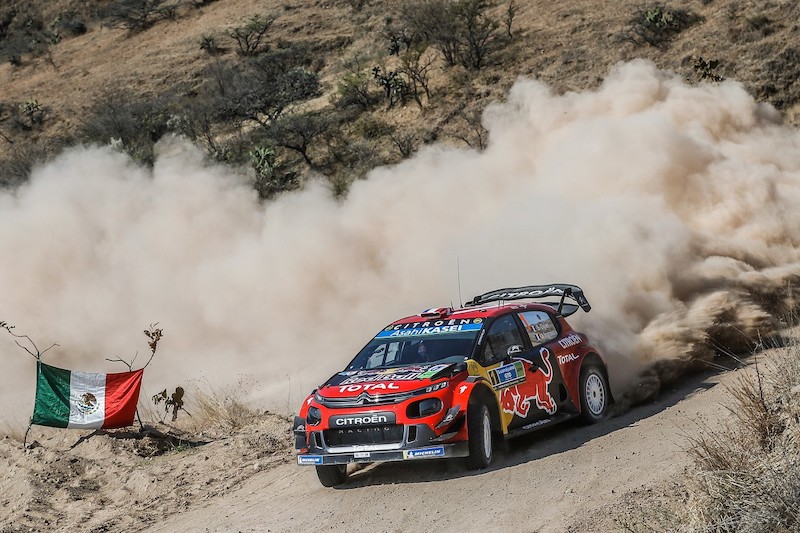 Rally del Messico, Giorno 2– Il duo Citroen Ogier – Ingrassia in modalità atta Rally del Messico, Giorno 2– Il duo Citroen Ogier – Ingrassia in modalità atta