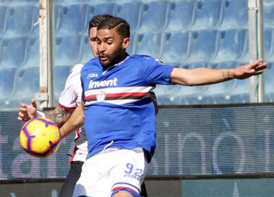 Sampdoria, Defrel: schianto in auto, voleva sfuggire dalla polizia