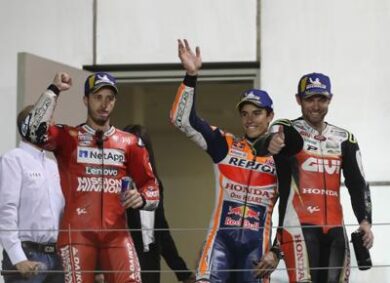 MotoGP, Dovizioso: vittoria congelata. Valentino Rossi: “Stessi problemi dall’anno scorso”