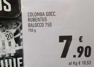 “Rubentus” sulle colombe della Juventus: rischia grosso commesso burlone