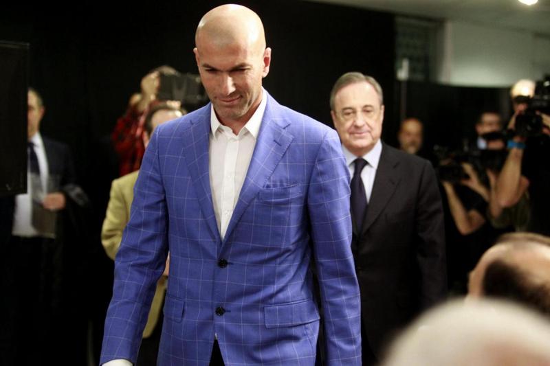Zidane torna al Real Madrid e va in tackle sulla Juventus