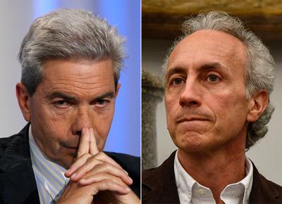 Padellaro Travaglio doppia ape Padellaro Travaglio doppia ape