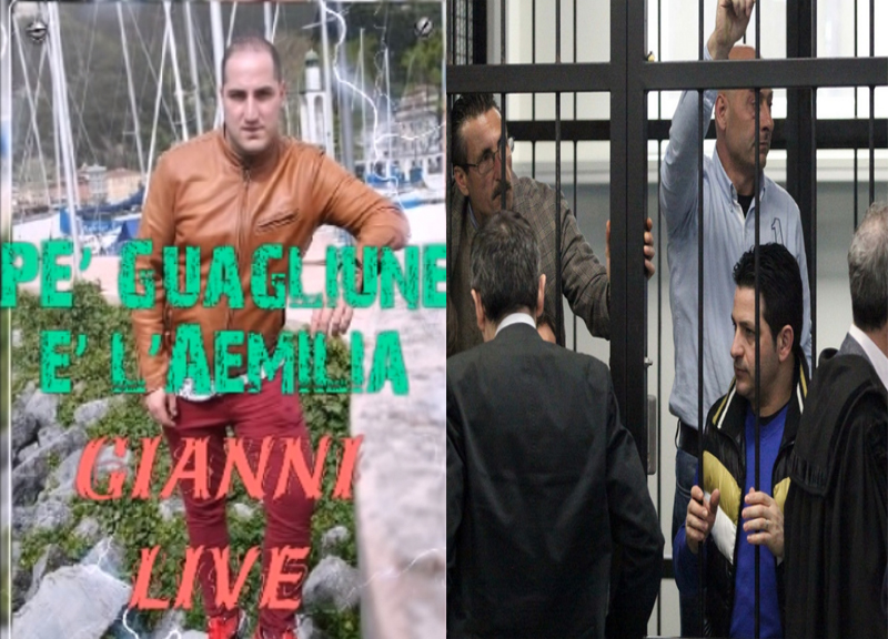 Galleria foto 'Neomelodico scrive canzone pro detenuti Aemilia. Poi si scusa: ‘Una cagata…’' - foto 1