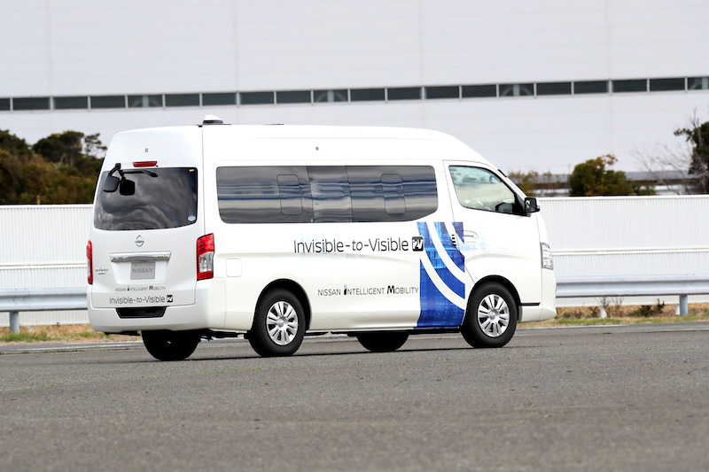 Nissan e DOCOMO: portano su strada la tecnologia Invisible-to-Visible 5G