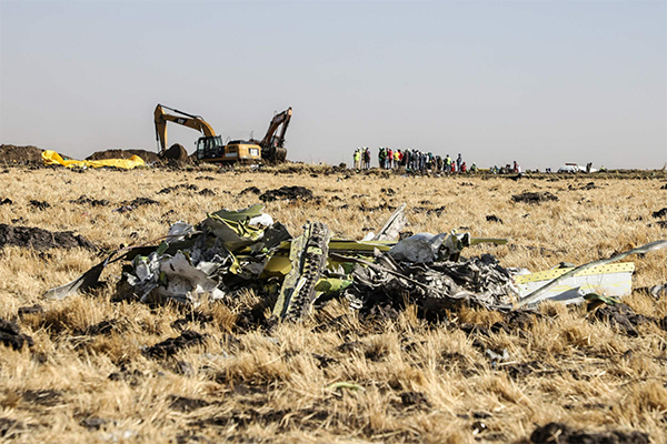 Etiopia, Boeing 737 andava troppo veloce prima dello schianto Etiopia, Boeing 737 andava troppo veloce prima dello schianto