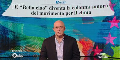 Fratelli di Crozza, il monologo sul Fridays for future