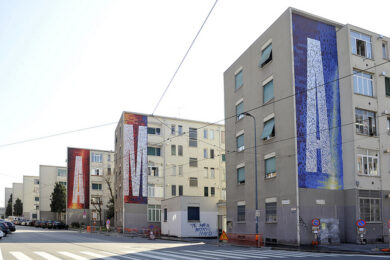 Street Art: tre murales per dare colore a case popolari di via del Turchino