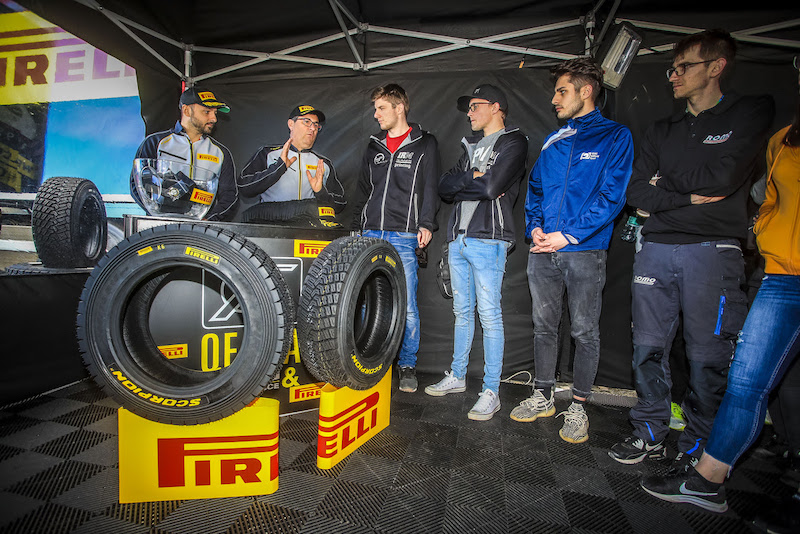 Pirelli scalda le gomme per il campionato europeo e italiano rally Pirelli scalda le gomme per il campionato europeo e italiano rally