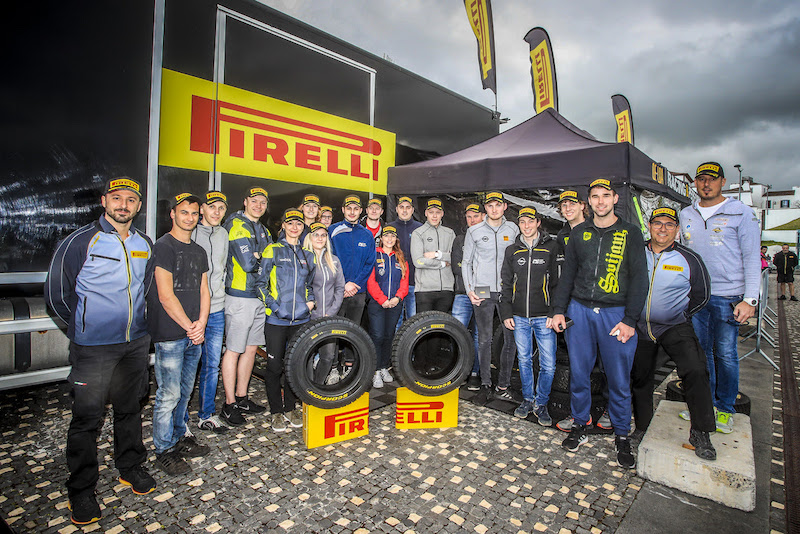 Pirelli scalda le gomme per il campionato europeo e italiano rally Pirelli scalda le gomme per il campionato europeo e italiano rally