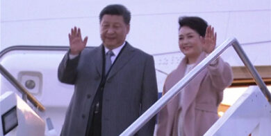 La visita di Xi Jinping nelle immagini della tv di Stato cinese