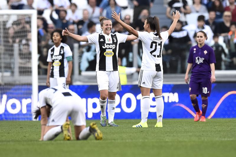 Ascolti tv record per Juventus-Fiorentina donne e per la serie A femminile