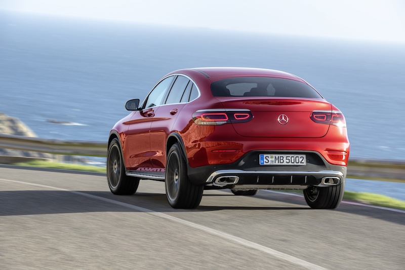 Nuovo Mercedes GLC Coupè: più dinamico e sportivo che mai. Nuovo Mercedes GLC Coupè: più dinamico e sportivo che mai.