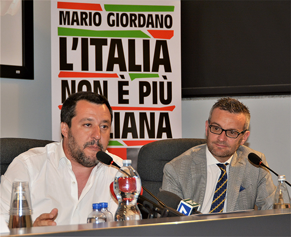 “L’Italia non è più Italiana” di Mario Giordano, dialogo con Matteo Salvini “L’Italia non è più Italiana” di Mario Giordano, dialogo con Matteo Salvini