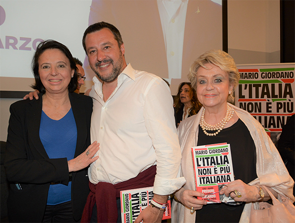 “L’Italia non è più Italiana” di Mario Giordano, dialogo con Matteo Salvini “L’Italia non è più Italiana” di Mario Giordano, dialogo con Matteo Salvini