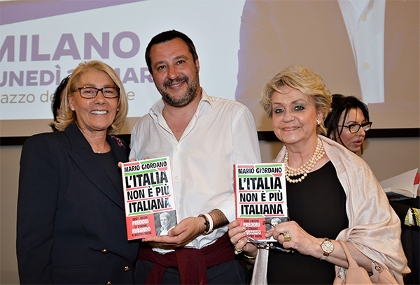 “L’Italia non è più Italiana” di Mario Giordano, dialogo con Matteo Salvini “L’Italia non è più Italiana” di Mario Giordano, dialogo con Matteo Salvini