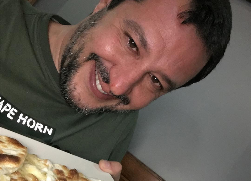 Matteo Salvini con la nuova fidanzata Francesca, figlia di Denis Verdini. FOTO