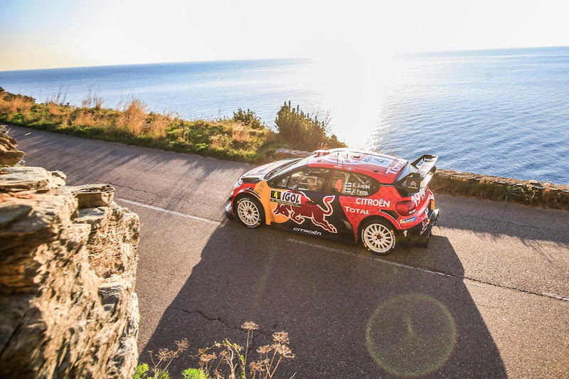 Tour de Corse, Ogier-Ingrassia portano la Citroen sul podio