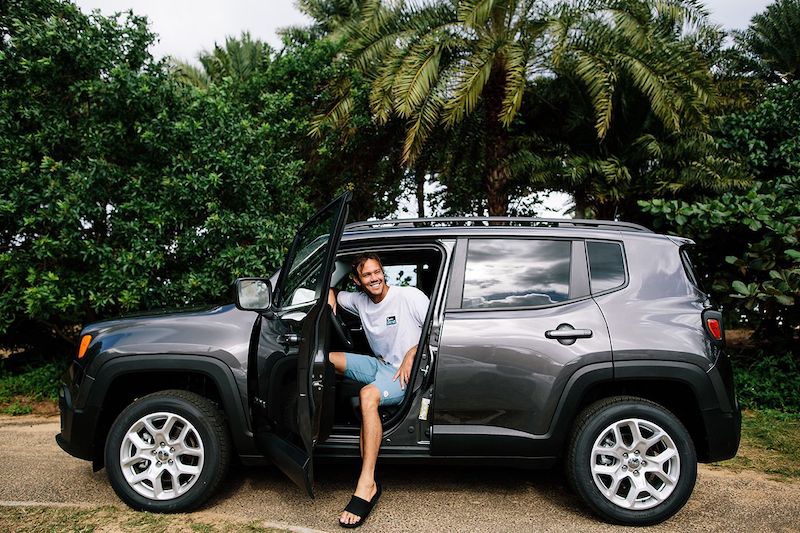 Gli atleti della World Surf League (WSL) Ambassador del marchio Jeep Gli atleti della World Surf League (WSL) Ambassador del marchio Jeep