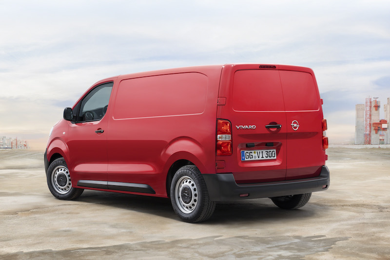 Nuovo Opel Vivaro, prezzo di partenza 21.620 euro