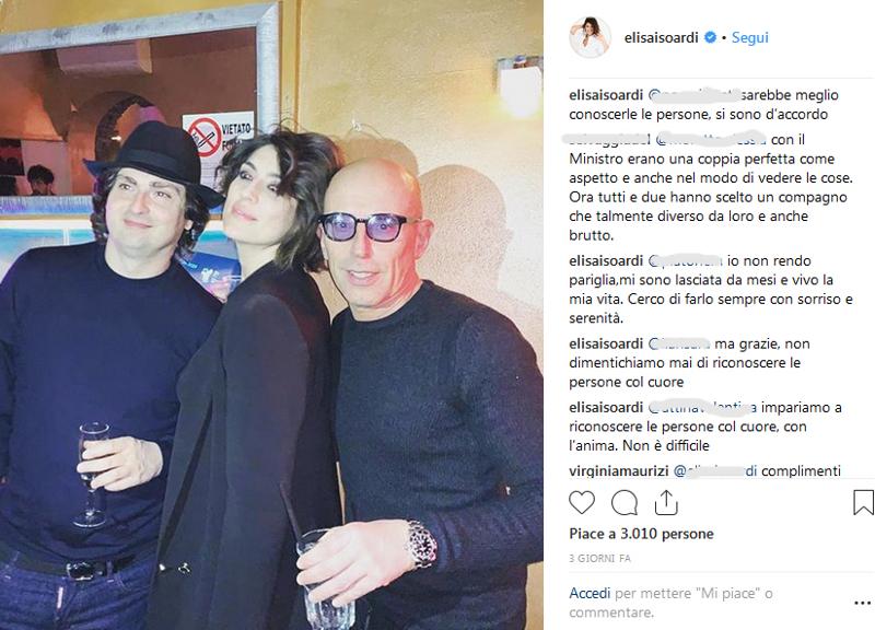 Elisa Isoardi, foto col nuovo compagno: su Instagram scoppia la polemica Elisa Isoardi, foto col nuovo compagno: su Instagram scoppia la polemica
