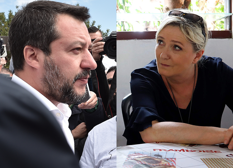 Lega, Marine Le Pen dà buca a Salvini. Dubbi su Matteo leader sovranista Lega, Marine Le Pen dà buca a Salvini. Dubbi su Matteo leader sovranista