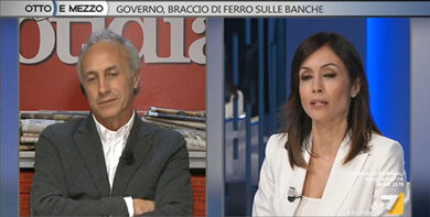 Travaglio: “Bugiarda patentata”. Carfagna: “Detto da lei è una medaglia”