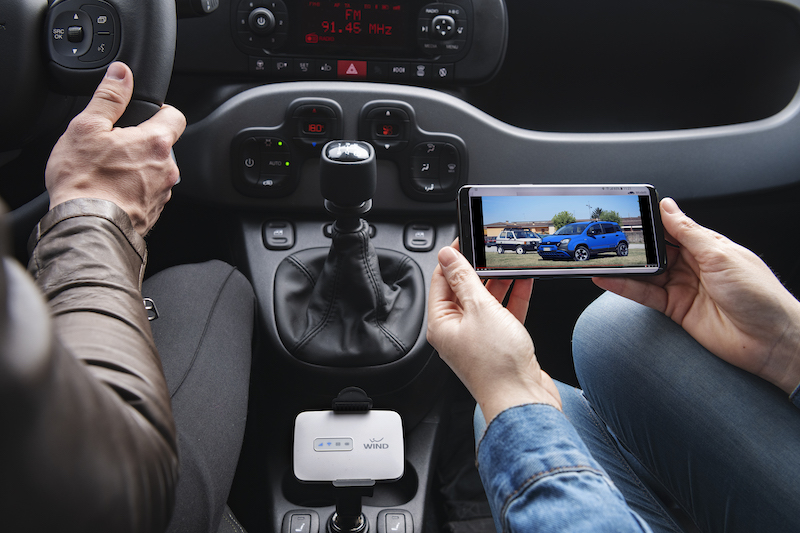 Fiat Panda Connected by Wind, la prima Panda con i Giga! Fiat Panda Connected by Wind, la prima Panda con i Giga!