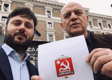 Elezioni europee, Partito Comunista in corsa. Terremoto a sinistra
