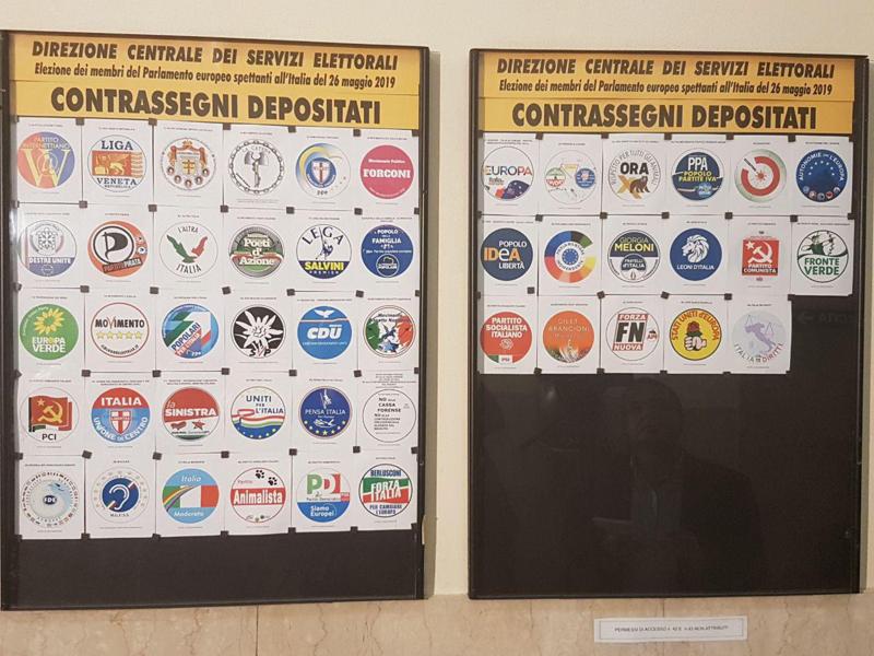 Elezioni europee, depositati 47 simboli Elezioni europee, depositati 47 simboli