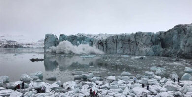 Islanda, si spezza ghiacciaio Breiðamerkurjökull. Panico per il mini tsunami