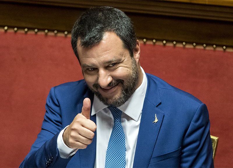 Governo, Salvini: su tasse e cantieri ora si fa a modo mio Governo, Salvini: su tasse e cantieri ora si fa a modo mio