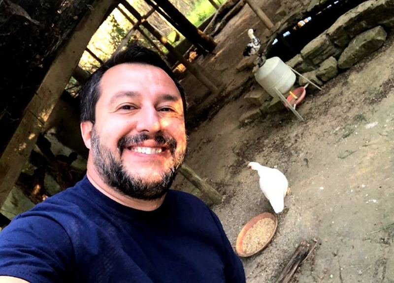 Matteo Salvini ha un sogno: essere ricevuto a Santa Marta da Papa Francesco Matteo Salvini ha un sogno: essere ricevuto a Santa Marta da Papa Francesco