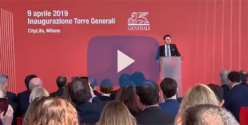 City Life, inaugurata la Torre Generali. Conte: “Orgoglio italiano” City Life, inaugurata la Torre Generali. Conte: “Orgoglio italiano”