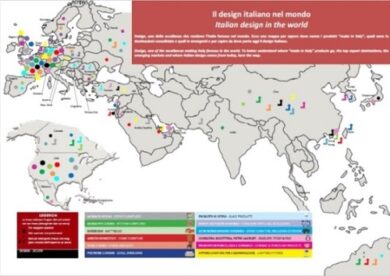 Design, export da 22 miliardi: la mappa delle destinazioni