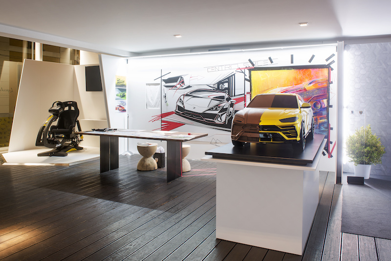 Milano Design Week,Lamborghini Lab è protagonista