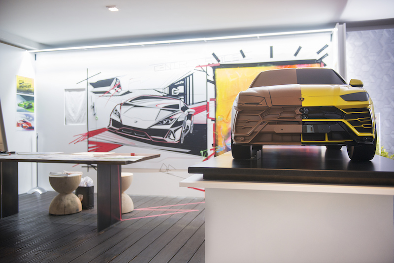 Milano Design Week,Lamborghini Lab è protagonista