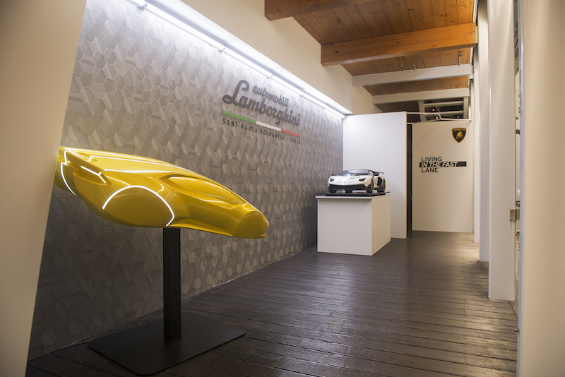 Milano Design Week,Lamborghini Lab è protagonista