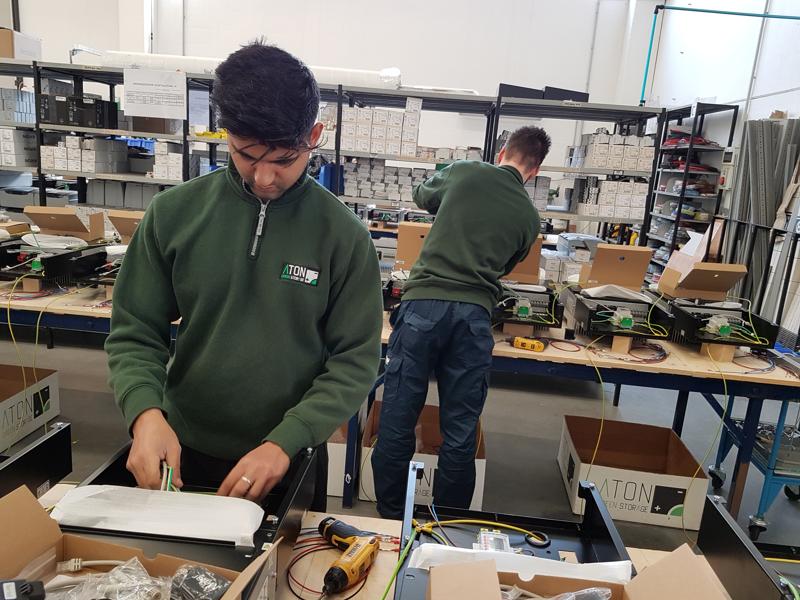 Enel X visita Aton, partner strategico nella battaglia per il fotovoltaico
