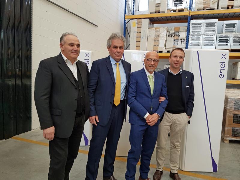 Galleria foto 'Enel X visita Aton, partner strategico nella battaglia per il fotovoltaico' - foto 1