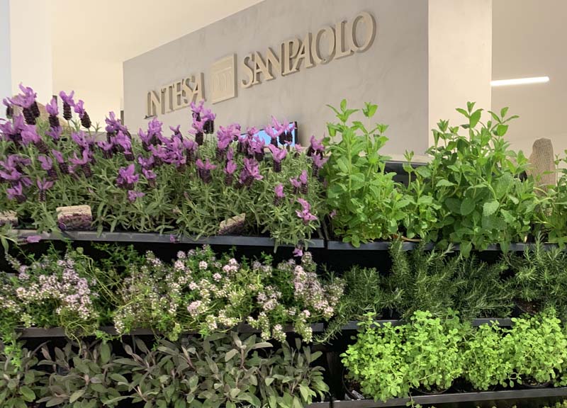 Idee per un arredamento green al FuoriSalone di Intesa Sanpaolo Idee per un arredamento green al FuoriSalone di Intesa Sanpaolo