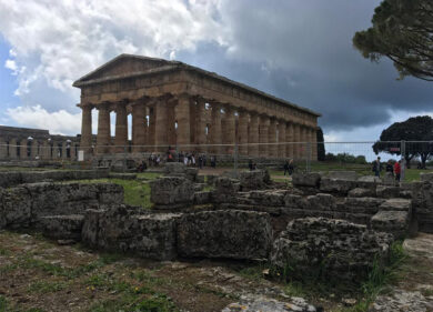 Paestum, dagli scavi della polis emerge la “seconda vita” del tempio d Nettuno