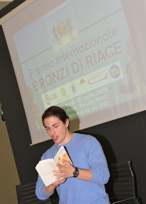 Premio Internazionale Bronzi di Riace 2019 alla ricerca,innovazione e cultura Premio Internazionale Bronzi di Riace 2019 alla ricerca,innovazione e cultura