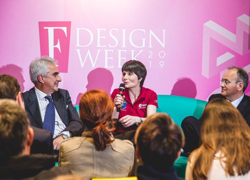 F Design Week, Samantha Cristoforetti: “Stazione aerospaziale per me è casa” F Design Week, Samantha Cristoforetti: “Stazione aerospaziale per me è casa”