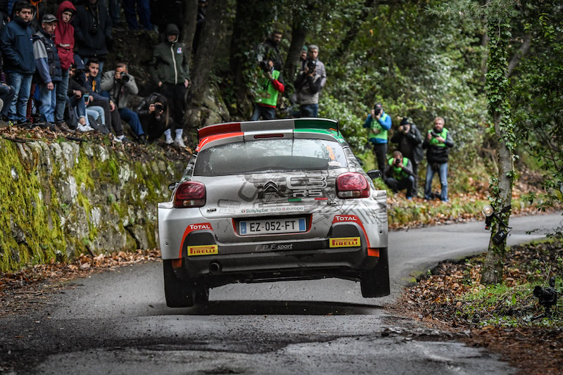 Al 66° RALLYE SANREMO, la Citroen di Rossetti Mori ad un soffio dal podio Al 66° RALLYE SANREMO, la Citroen di Rossetti Mori ad un soffio dal podio