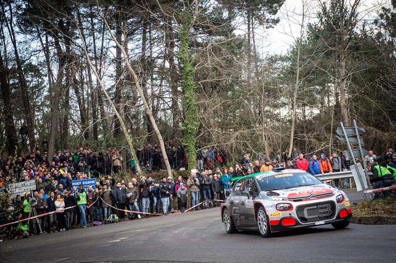 Al 66° RALLYE SANREMO, la Citroen di Rossetti Mori ad un soffio dal podio Al 66° RALLYE SANREMO, la Citroen di Rossetti Mori ad un soffio dal podio