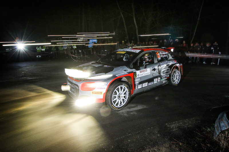 Al 66° RALLYE SANREMO, la Citroen di Rossetti Mori ad un soffio dal podio Al 66° RALLYE SANREMO, la Citroen di Rossetti Mori ad un soffio dal podio