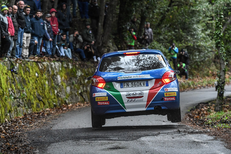 66° Rally Sanremo, la Peugeot 208 R2B di Ciuffi Gonella vincono la categoria 66° Rally Sanremo, la Peugeot 208 R2B di Ciuffi Gonella vincono la categoria