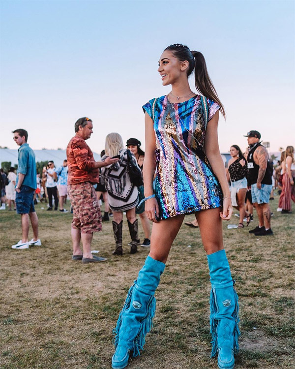 Cecilia Rodriguez e Valentina Ferragni al Coachella, i look delle stars. FOTO
